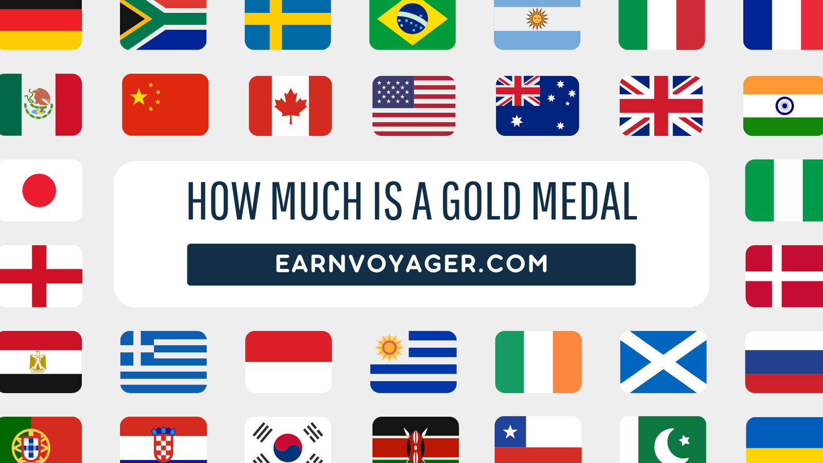 How Much Is a Gold Medal from the Olympics Worth?